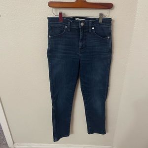 Madewell Stovepipe Jeans in Macintosh Wash, size 26
